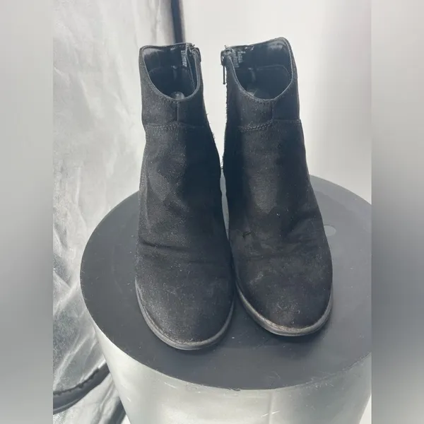 Faded glory black‎ bootie size 9 - Image 2