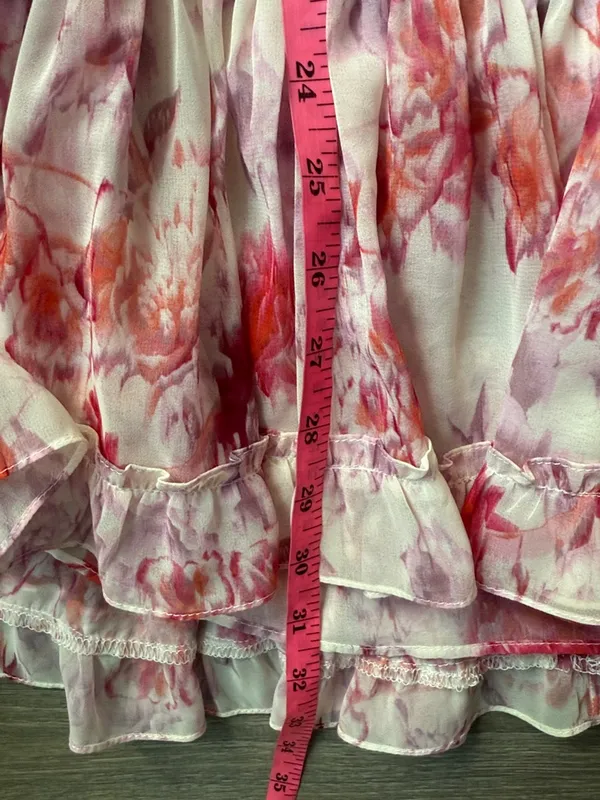 MISA Los Angeles Lorena Dress in Abstract Rose Flora Medium - Image 12