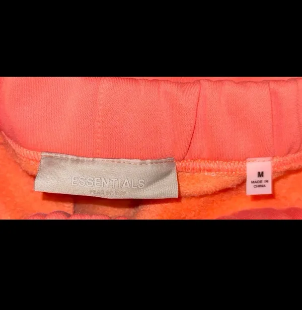 Peach fear of god sweatpants - Image 8