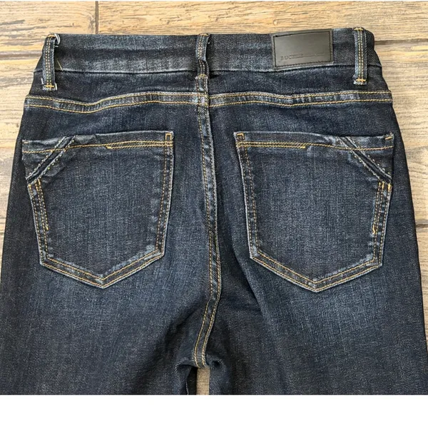 Buckle Black Fit No. 35 Ankle‎ Skinny Jeans Dark Wash Distressed Stretch 26x29 - Image 9