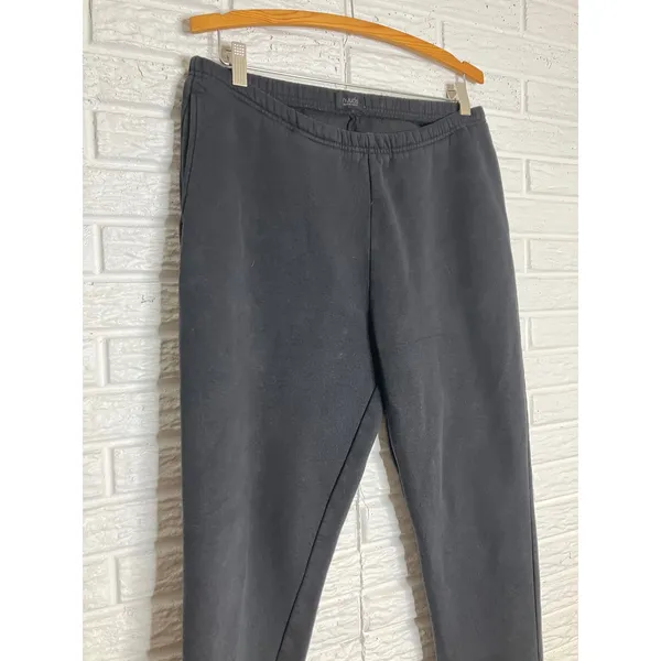 Nuuds‎ Sweatpants Women Large Black Excellent Fleece Lined Joggers athleisure - Image 2