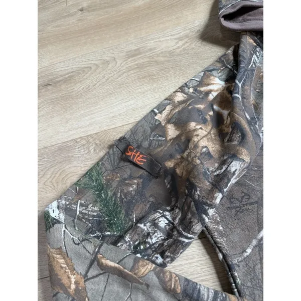 EUC Womens SHE outdoors camo hoodie hunting‎ hiking fleece size XL - Image 5