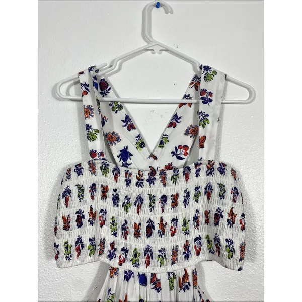 Anthropologie The Piper Bandeau Cutout Mini Dress Floral Size L - Image 7
