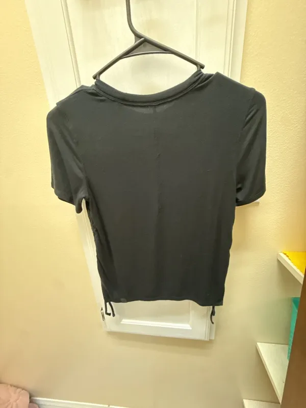 Lululemon Side-Cinch Ribbed Short Sleeve T-Shirt - Image 4