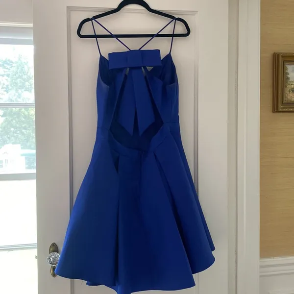 XScape Blue Cupcake Dress - Image 4