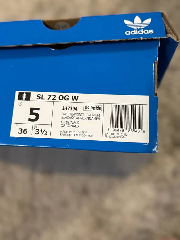 Adidas SL72 OG Sneakers Women’s 6 New - Image 6