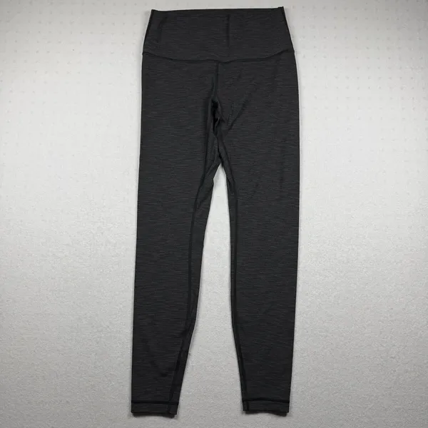 Lululemon Wunder Under High-Rise Leggings Size 8 Gray Heather 28” - Image 2