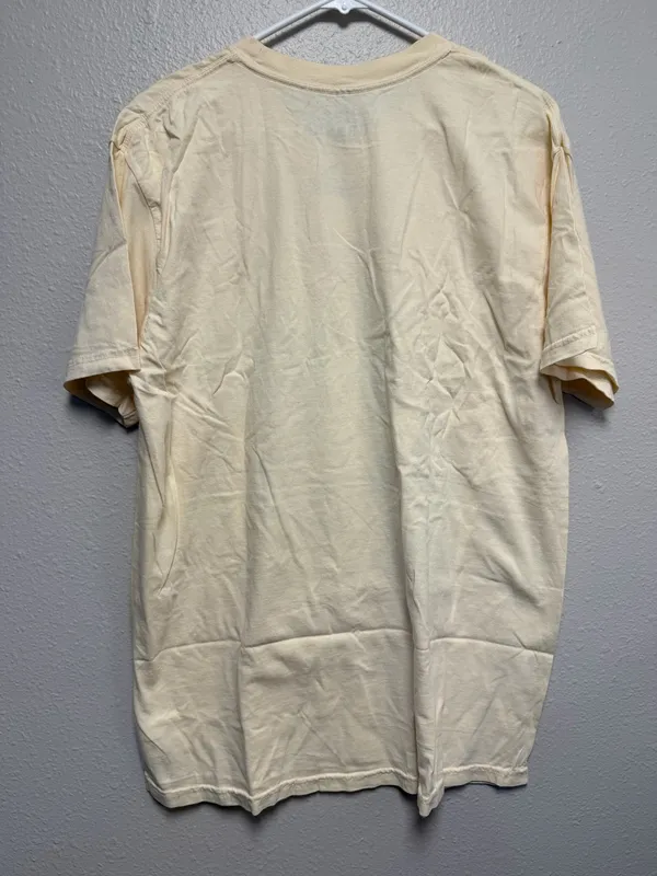 Vibra Urbana 2022 Butterfly Tee Light Yellow Size L NEW Festival Grounds - Image 6
