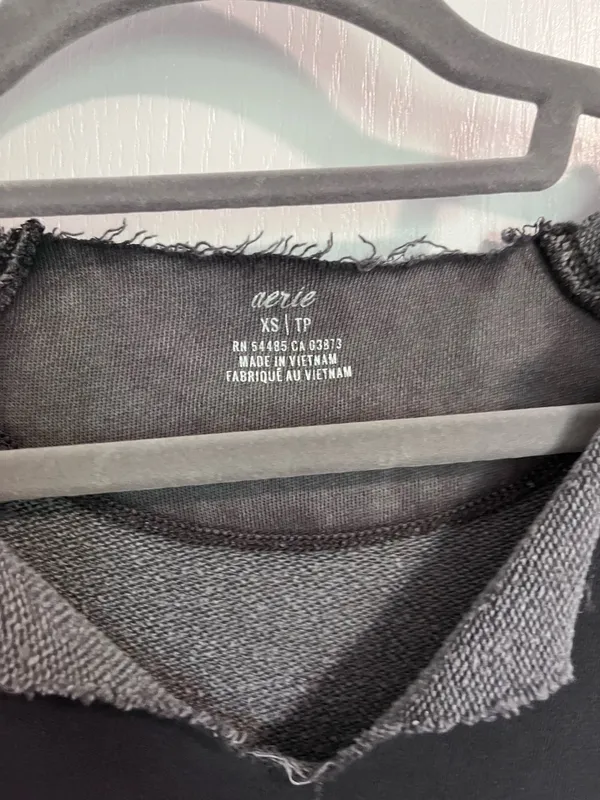 Aerie Off-The-Shoulder Crewneck Oversized - Image 3