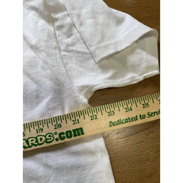 Vintage 90's Religous T‎ Let Tge Little Ones Come To Me Bible quote T shirt 90's - Image 8