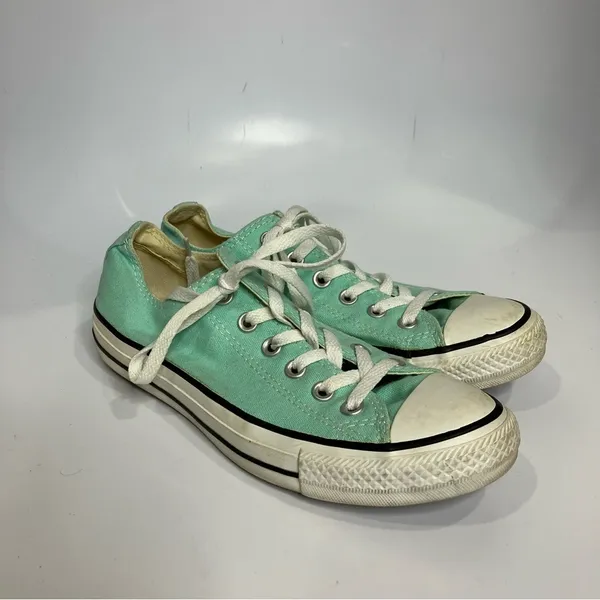Converse teal sneakers size 6‎ - Image 3