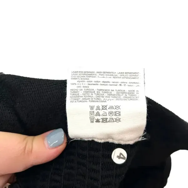 Zara Corset Tank Top Bralette Lace Up Sweetheart‎ Shirred Black Size Medium - Image 11