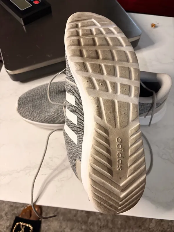 Adidas Men's Gray Athletic Running Shoes - Image 4