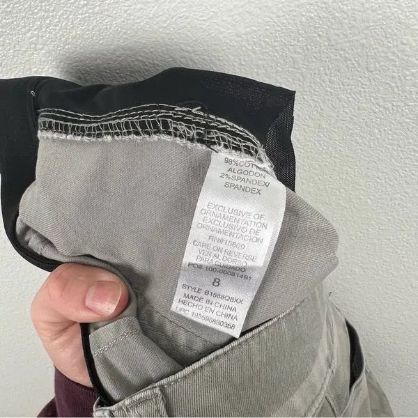 Democracy Camo Straight‎ Leg Pants Sz 8 - Image 4