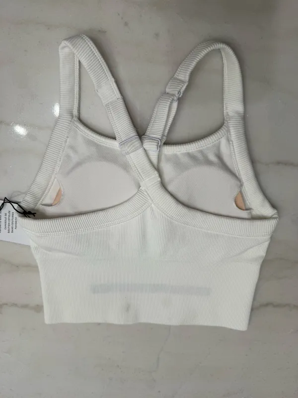Seamless Ribbed Favorite Bra Tank Alo Yoga - Image 10