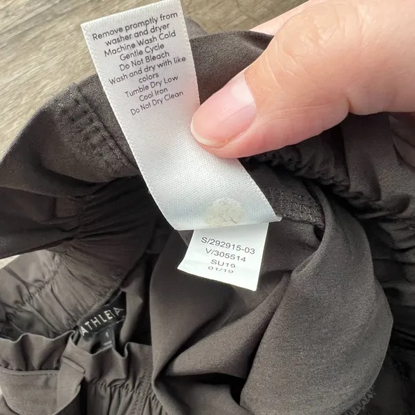 Athleta Skyline‎ Paper Bag Waist Pants size 4 - Image 14