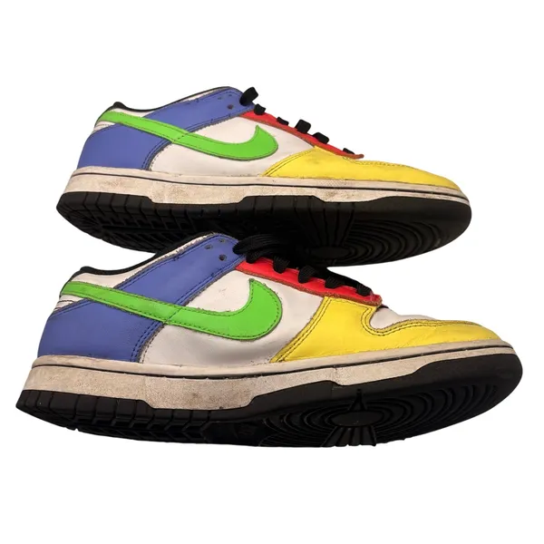 Nike Dunk Low Retro Multicolor Sneakers SZ 7 Leather Casual Shoes Streetwear - Image 6