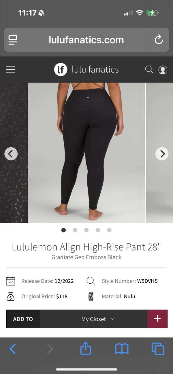 Lululemon Align High Rise 28" Leggings  - Image 8