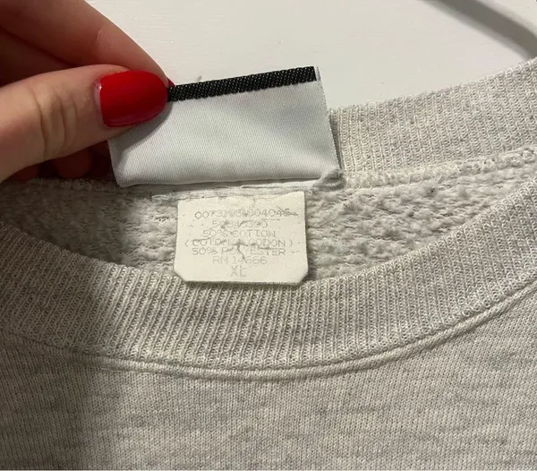 Vintage Wolf Pack Embroidered Crewneck Size XL - Image 5