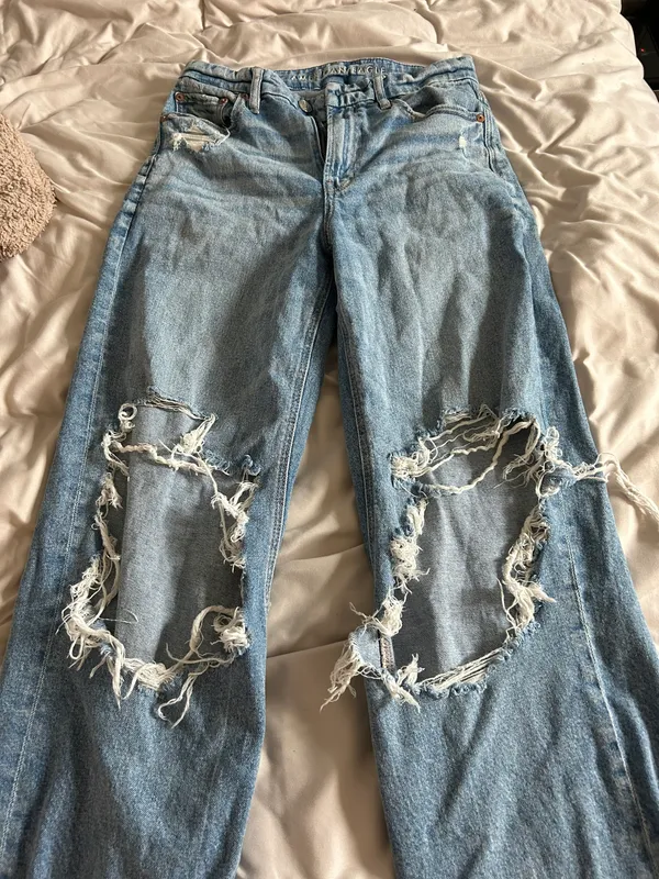 American Eagle Outfitters Stretch Wide Fit Jeans - Image 2