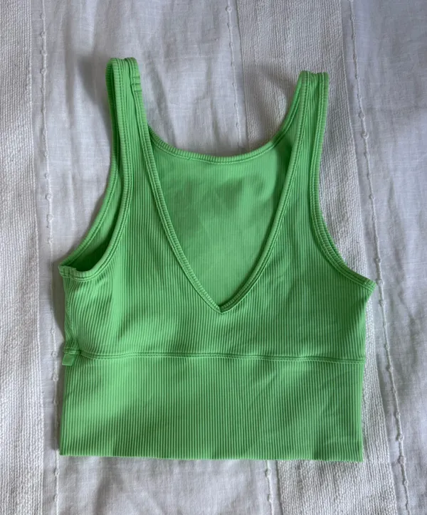 Lime Green Power Pivot Tank - Image 2