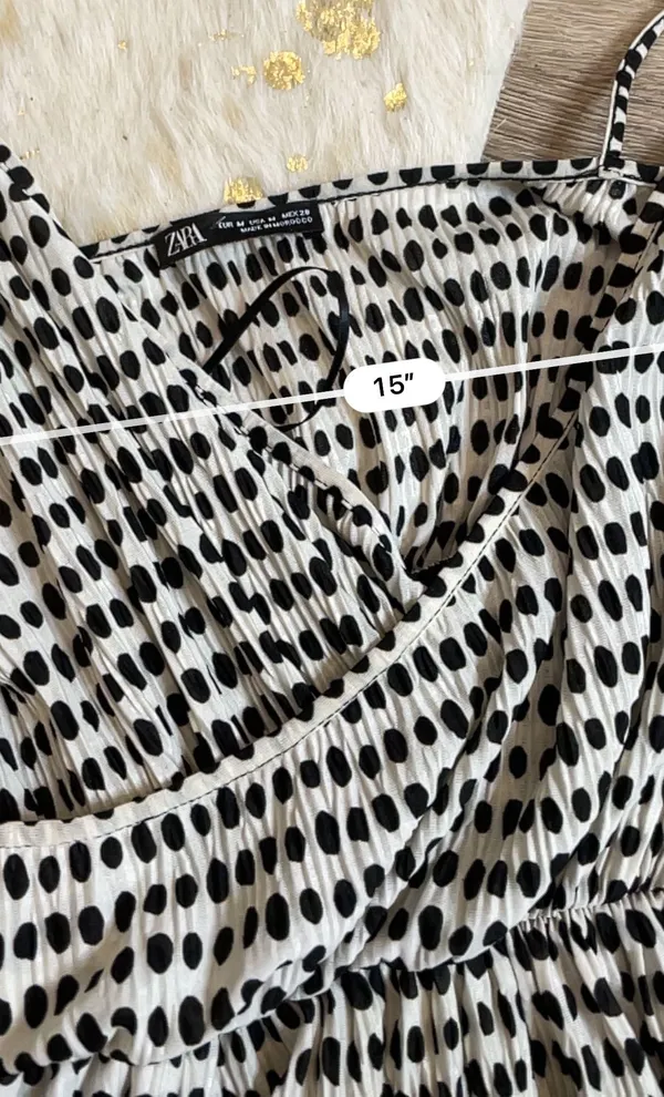 Polka Dot wrap Tank Top - Image 4