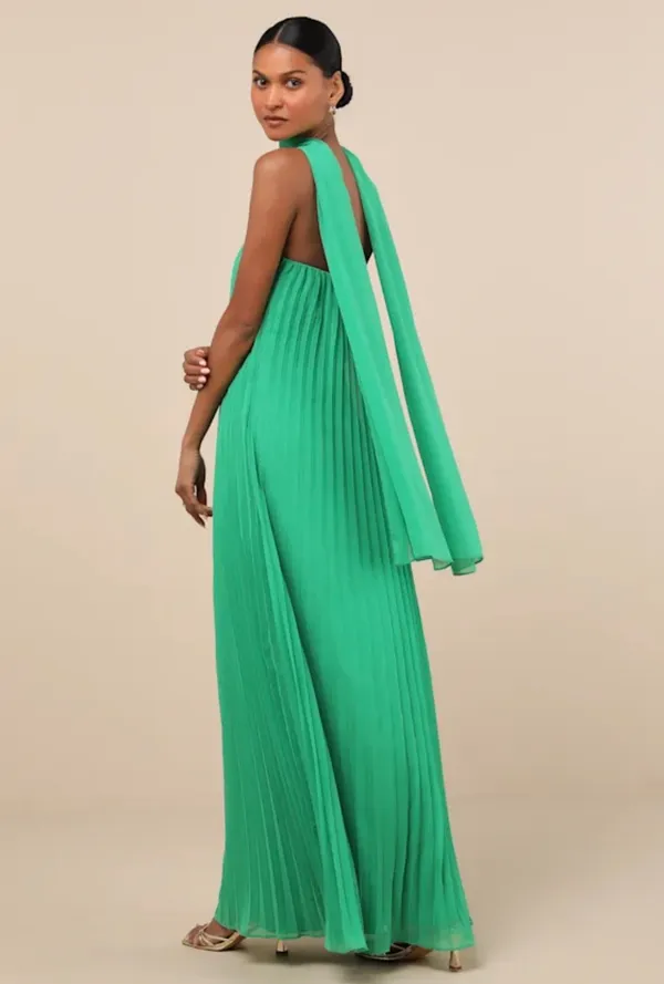 Lulus Lael Dress- Green - Image 3