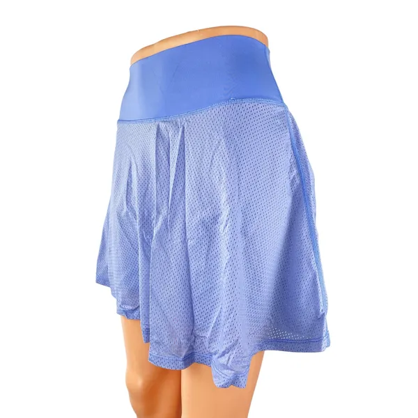 Buff Bunny Blue Cellular Blue Mesh A Line Tennis Golf Athletic Skort Skirt Sz M - Image 3