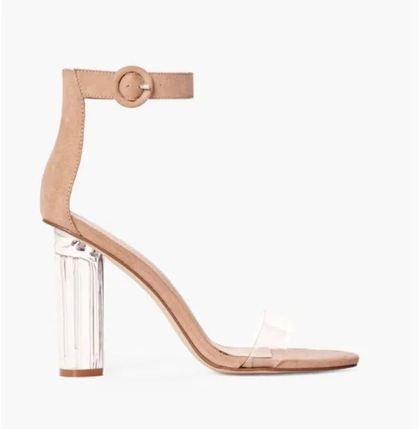 JustFab Nude Heels - Image 2