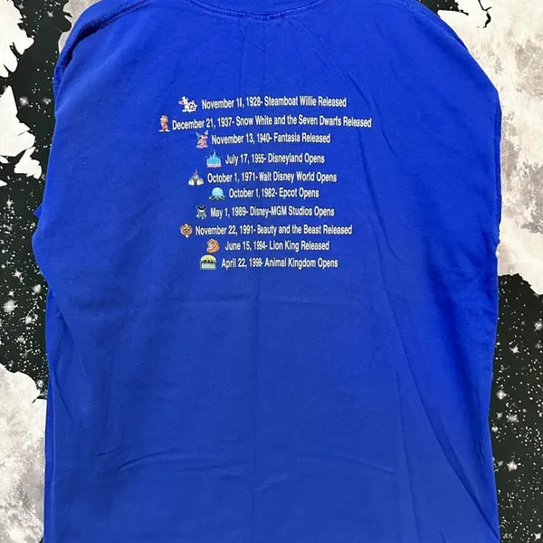 Disney 100 Years of Magic Anniversary Shirt - Image 3