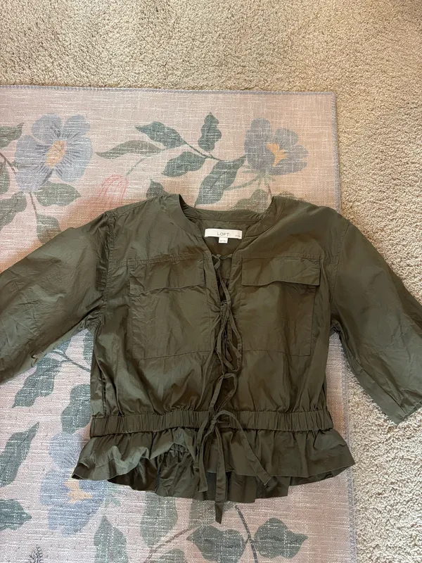 Loft Green Top - Image 2