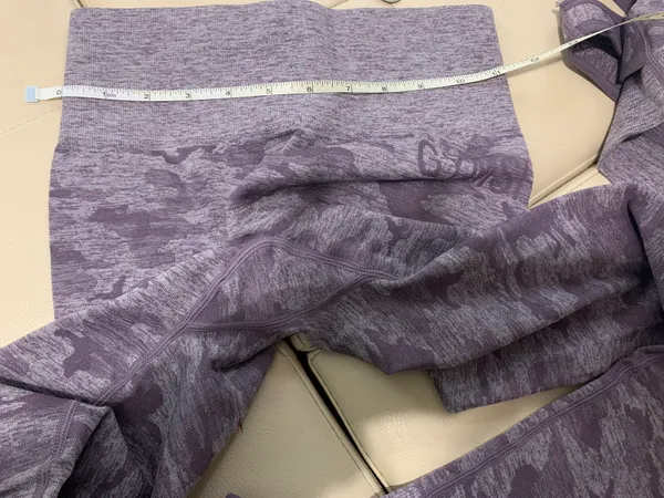 Gymshark Camo Seamless Purple Leggings And Sports Bra - Image 5