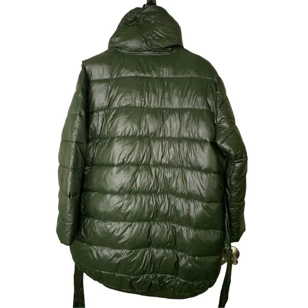 Universal Standard Kanda Puffer Jacket Winter Coat green women's size medium - Image 3