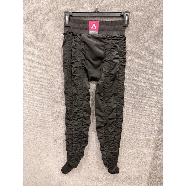 Agogie Women Resistance Pants S Black Ruched Wearable Training - Image 4