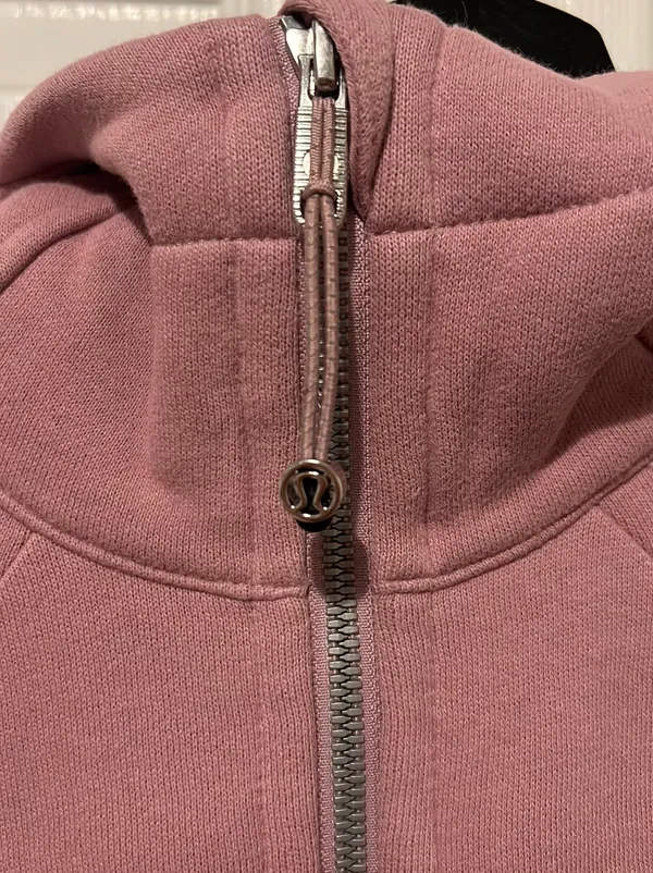 Lululemon Scuba Hoodie Jacket Zip-Up ColourRose Blush - Image 8