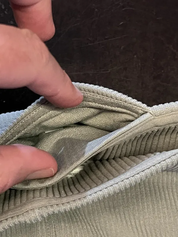Lululemon Pants Womens 10 Gray Ribbed Knit Zip Hem Lounge Sweatpants LW5EUBS - Image 12