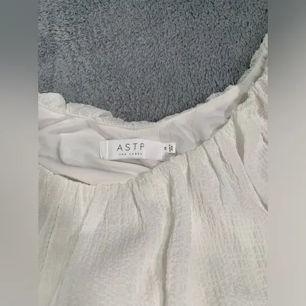 ASTR the label white dress medium bridal - Image 8