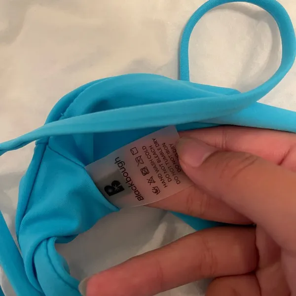 Blue Tie top - Image 3