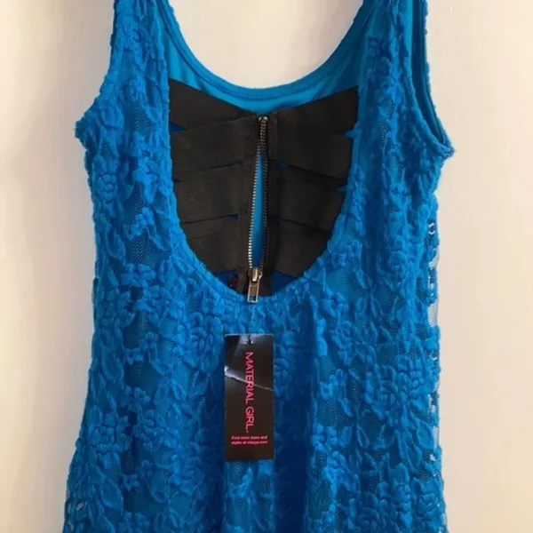 NWT Material Girl Lace Dress - Image 3