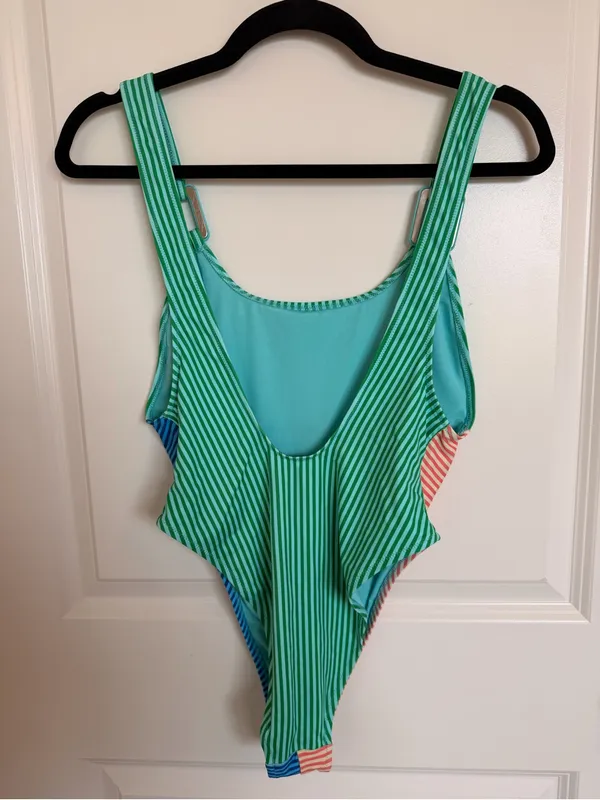 Aerie Ring Birthday Scoop Cheekiest One Piece M - Image 3