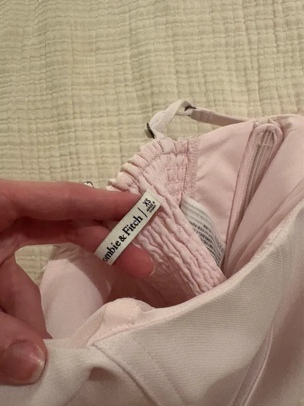 Abercrombie Light pink corset tank - Image 3