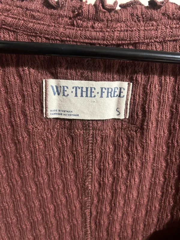 Free People Long Sleeve Top - Image 3