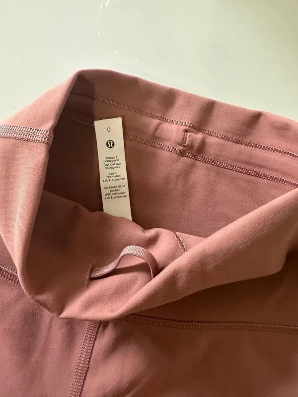 Lululemon brown biker shorts  - Image 4