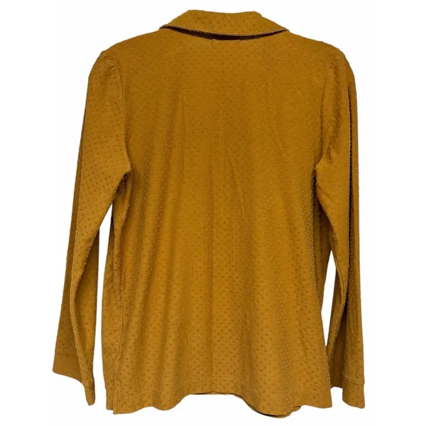 Madewell‎ Knit Bedtime Long-Sleeve Pajama Set Clipdot Women's Size Medium - Image 4