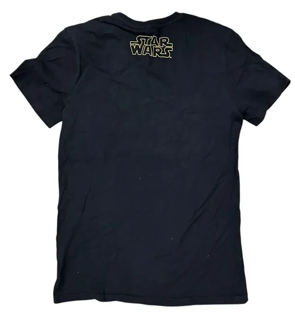Divided Star Wars Graphic T- Shirt Small Black Cotton Luke Darth Vader Movie - Image 3