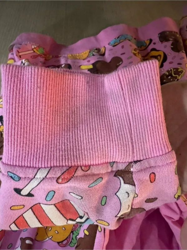 Women’s Disney Eats Snack Pink Quarter Zip Hoodie Size XL - Image 6