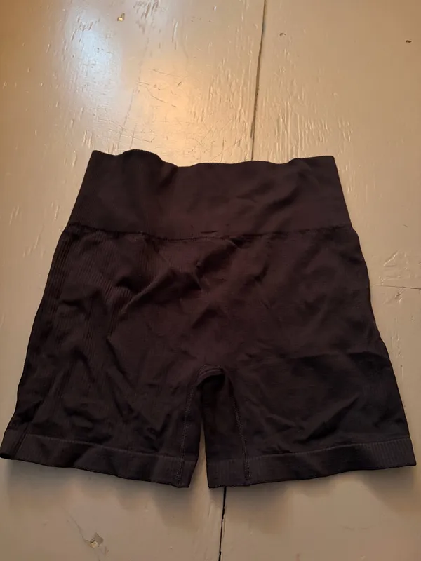workout shorts seamless Black Size M - Image 2