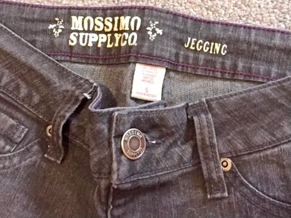 Mossimo Black Stretchy Jeggings  - Image 4