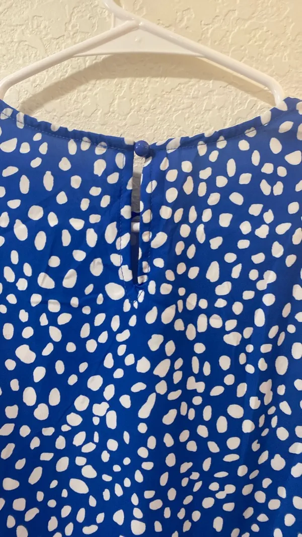 POL Polka azul y Blanca - Image 3
