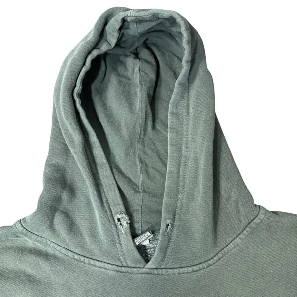 Barstool Call Her Daddy Womens XL Unwell Hoodie Distressed Green Sweatshirt - Image 5